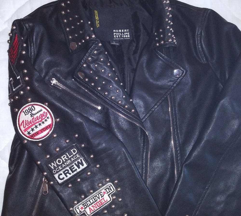 Robert Phillepe motorcycle jacket